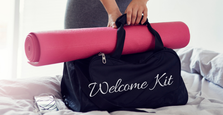 The moment a new member joins your gym, send them a welcome kit that includes everything they need to get started.