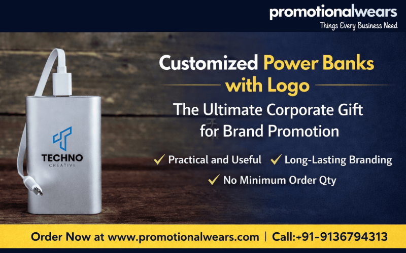 Customized Power Banks: Ultimate Promotional Gift for Your Brand in 2026